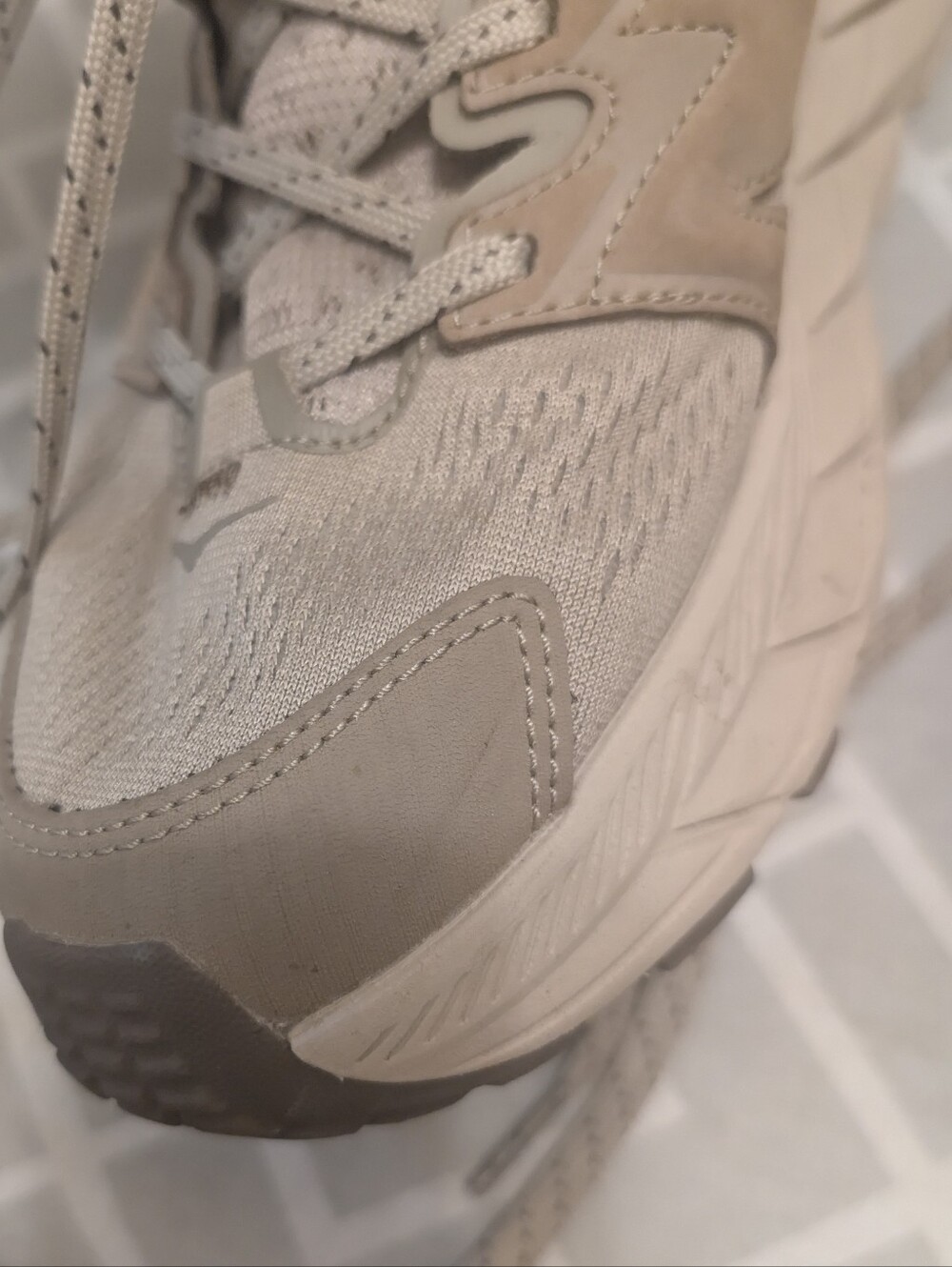 HOKA Anacapa Breeze Hiking Boots — Light Taupe - Picture 3 of 13